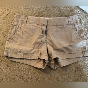 J. Crew Chino Shorts size 6